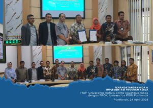 Perkuat Kerja Sama Nasional dalam Bidang Peningkatan Akademik dan Publikasi bersama Santa Hippo